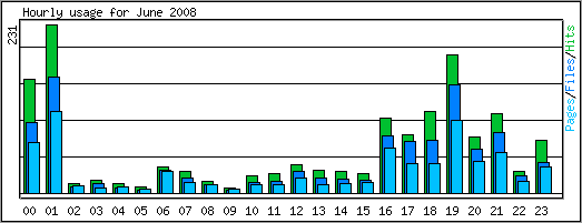 Hourly usage