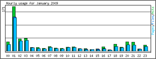 Hourly usage