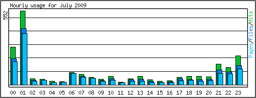 Hourly usage