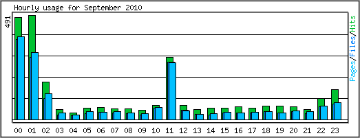 Hourly usage