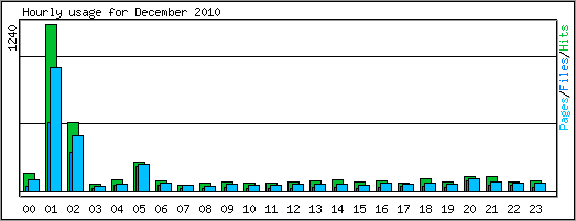 Hourly usage